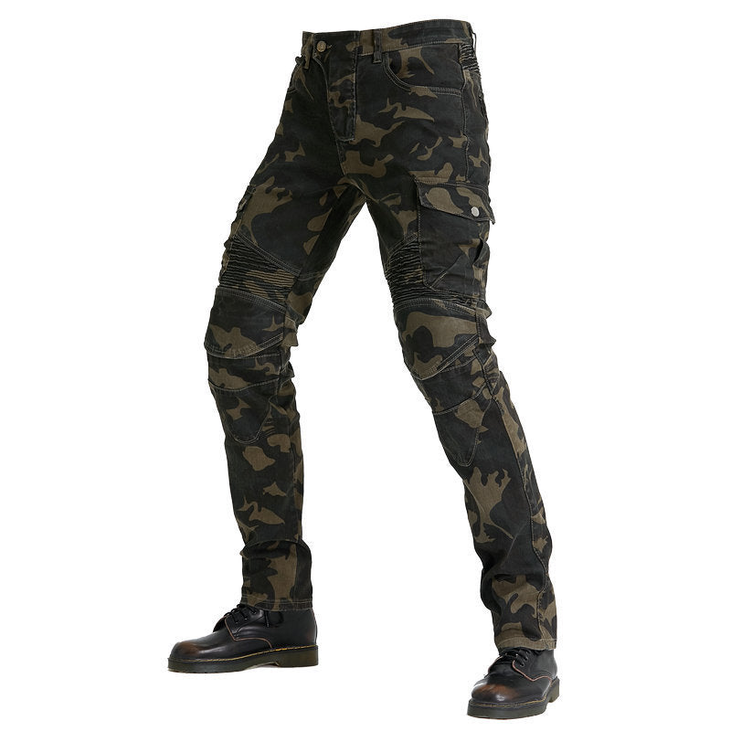 Meta Digital Store Jeans Outdoor Motorcycle Stretch Camouflage Motorcycle Jeans