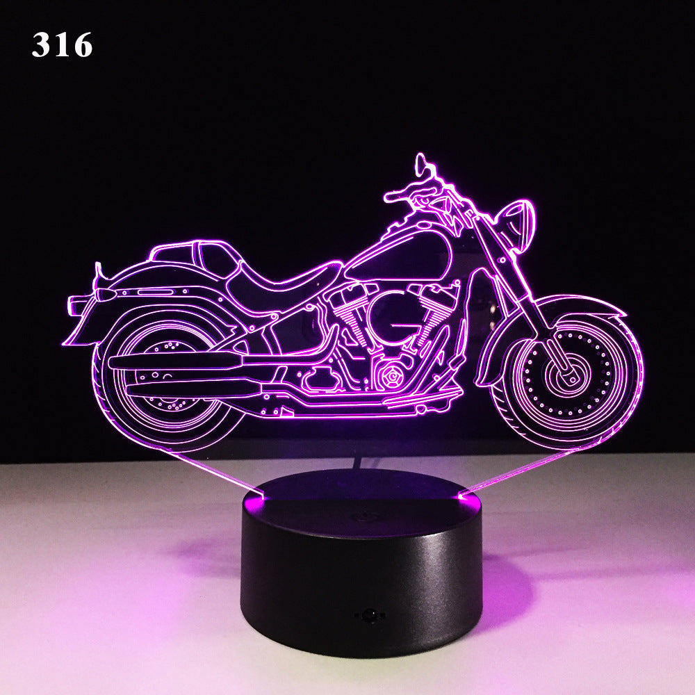 Meta Digital Store Motorcycle led desk lamp