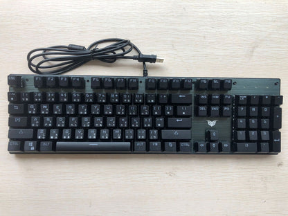 Meganiese Sleutelbord Groen Shaft Desktop Non Punch 87 Key Keyboard