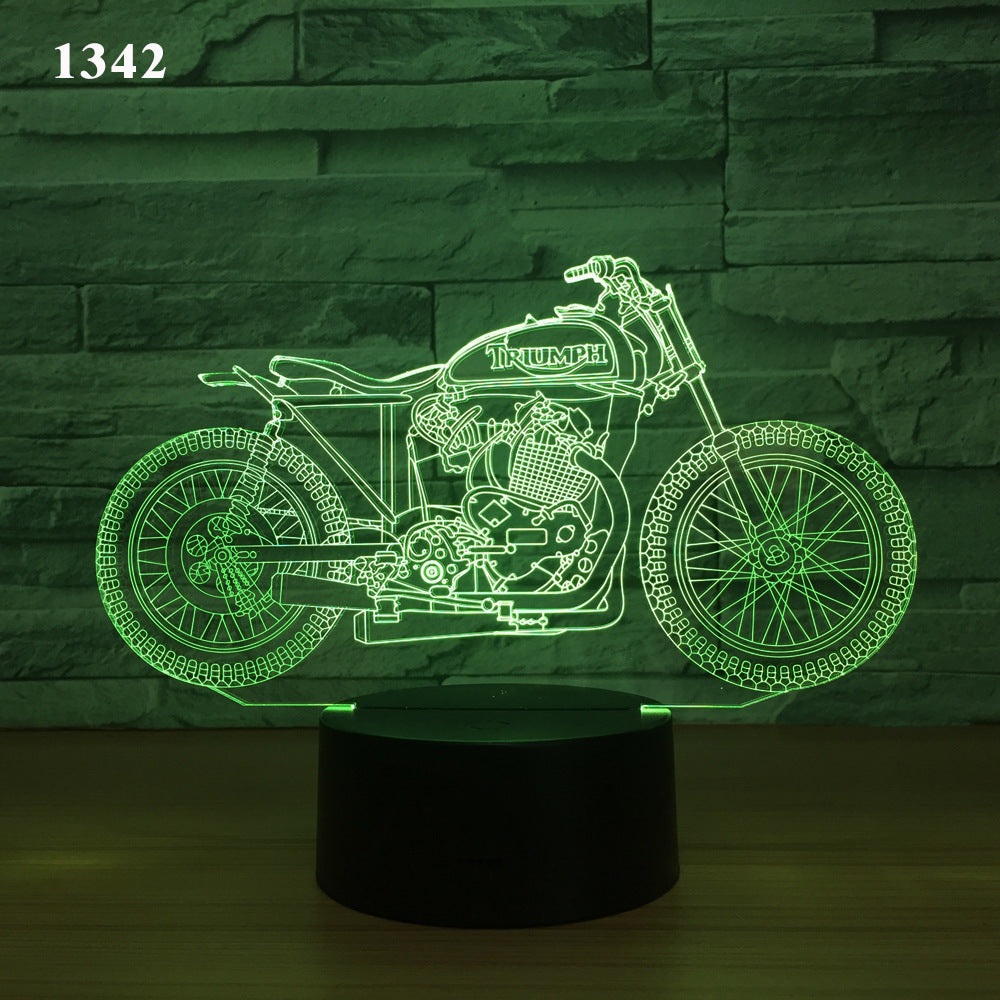 Meta Digital Store Motorcycle led desk lamp