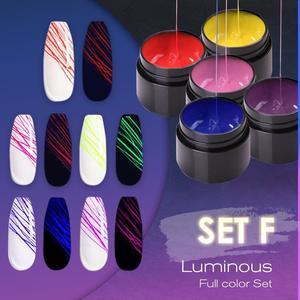 Meta Digital Store Manicure Luminous Nail Art Spider Nail Gel UV Nail Polish