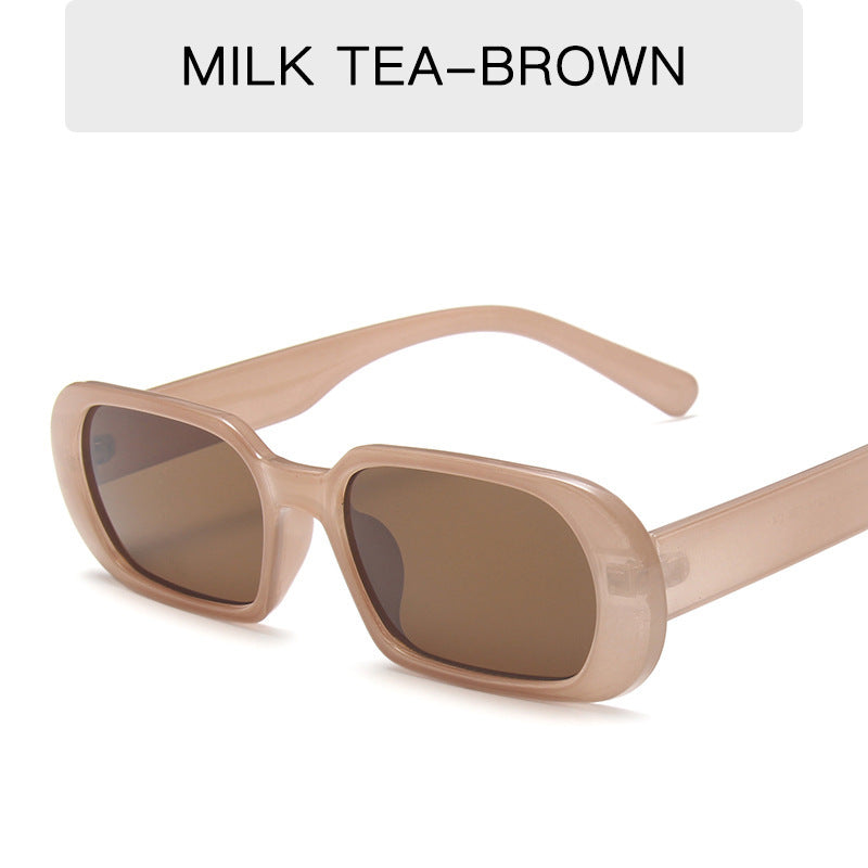 Meta  Digital Store  Retro  Small  Frame Sunglasses Female Candy Color Colorful Fashion Sunglasses