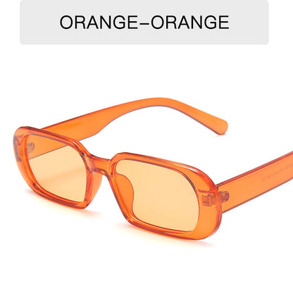 Meta  Digital Store  Retro  Small  Frame Sunglasses Female Candy Color Colorful Fashion Sunglasses