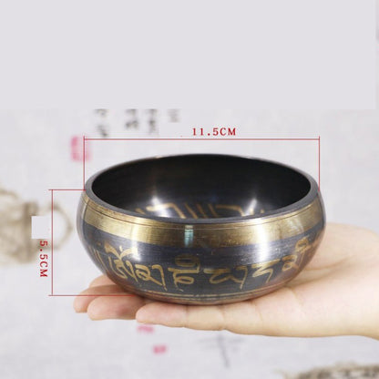 Meta Digital Store Bible Meditation Bowl Buddhist Sound Therapy Bowl Copper Religion Carft