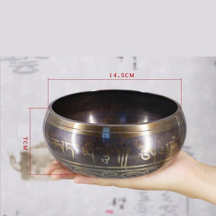 Meta Digital Store Bible Meditation Bowl Buddhist Sound Therapy Bowl Copper Religion Carft