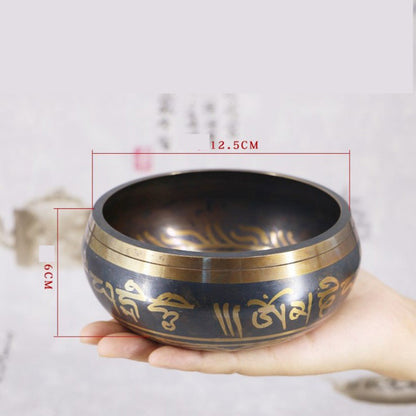 Meta Digital Store Bible Meditation Bowl Buddhist Sound Therapy Bowl Copper Religion Carft