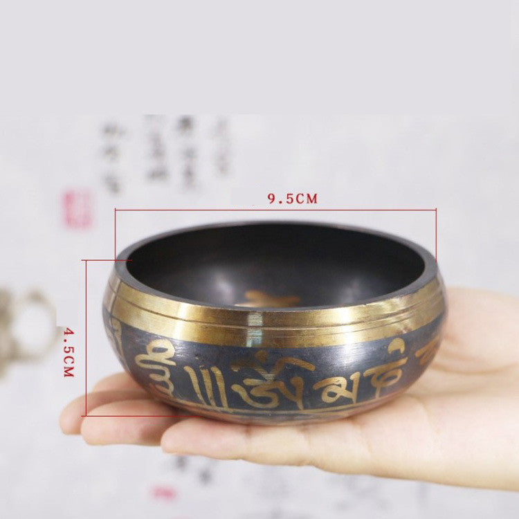 Meta Digital Store Bible Meditation Bowl Buddhist Sound Therapy Bowl Copper Religion Carft