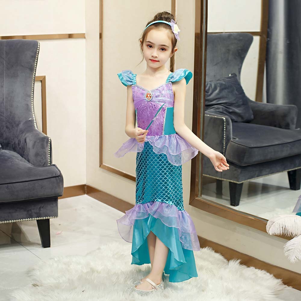 Meta Digital Store Girls Clothes Girls' dresses Halloween children's clothing