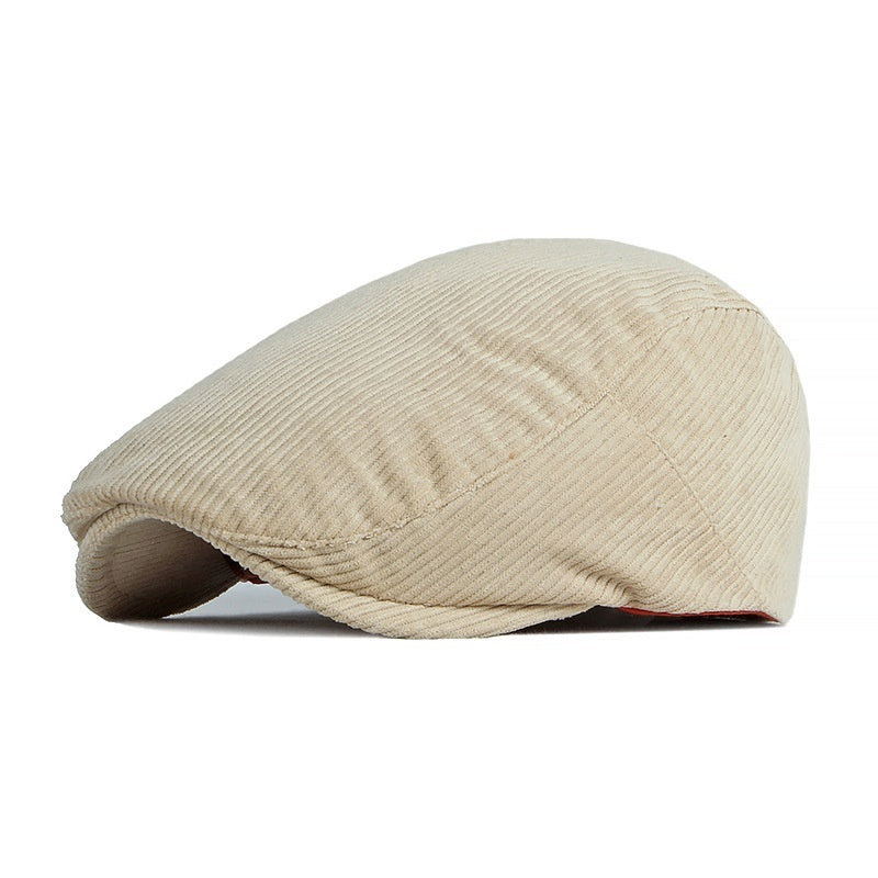 Digital Woman Corduroy Britse Retro Forward Beret Children