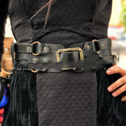 metadigitalstore.com  Medieval Punk Retro Men's And Women's Square Buckle Belt