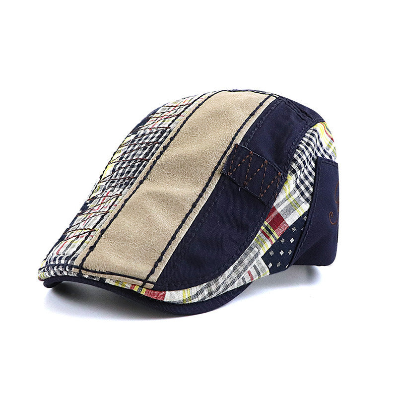 Meta  Digital  Store  Peaked Cap  Men's European And American British Casual