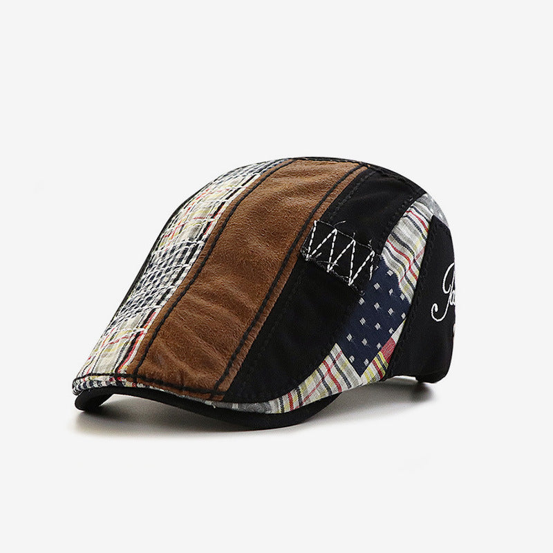 Meta  Digital  Store  Peaked Cap  Men's European And American British Casual