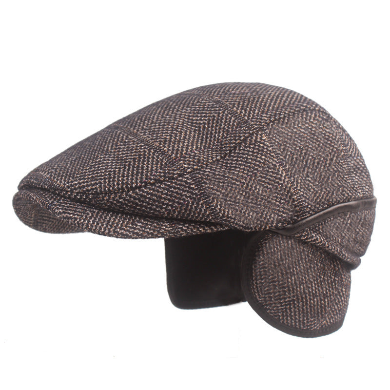 Meta  Digital  Store  Autumn And Winter Middle-aged And Elderly Thickened Earflaps Hat