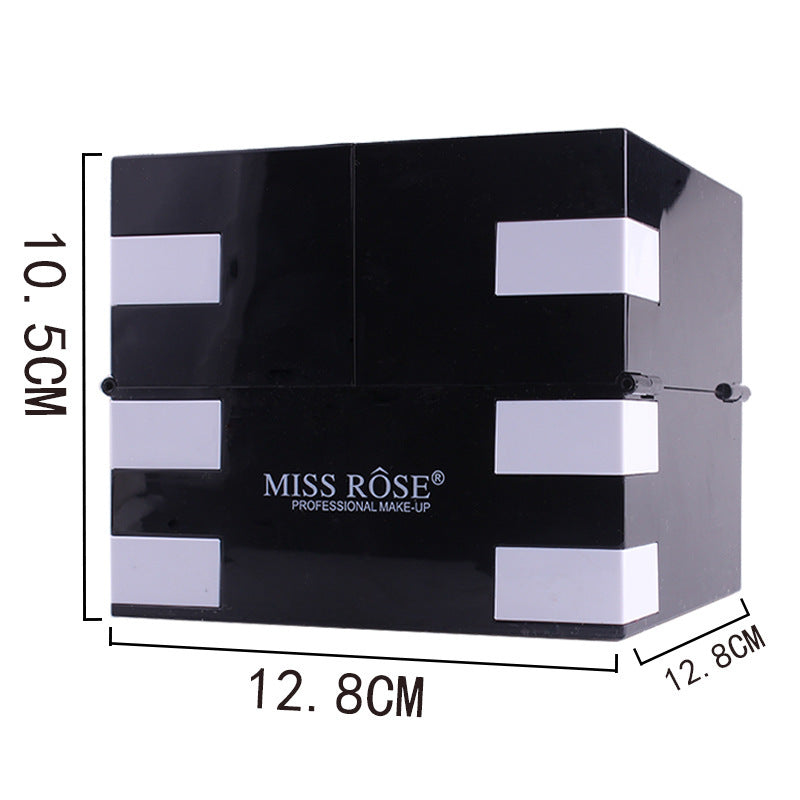 MISS ROSE 144 kleur 3 kleur 3 kleur oogskadu bloos wenkbrou grimering grimering grimering kit spesiale groothandel