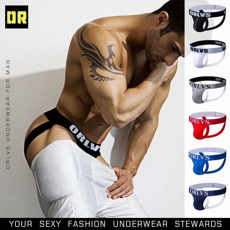 Man underwear Low Waist Panties Cotton Men's Thong