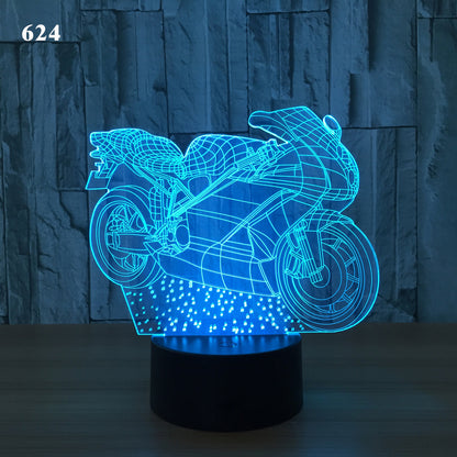 Meta Digital Store Motorcycle led desk lamp