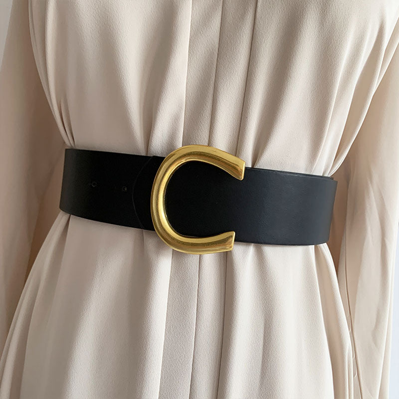 metadigitalstore.com  Black Women's Accessories Female Wide Belt