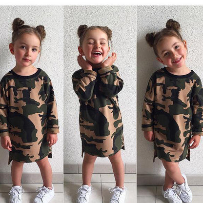 Meta Digital Store Girls Clothes Girls' camouflage clothes