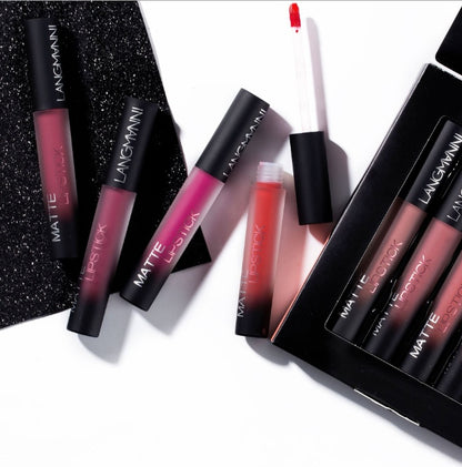 Mat Lipstiffie Waterdigte Langdurige Velvet Lipstick Set