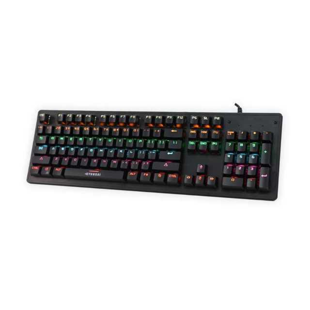 Mechanical Keyboard Green Shaft Desktop Non Punch 87 Key Keyboard