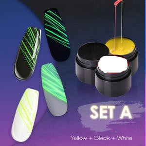 Meta Digital Store Manicure Luminous Nail Art Spider Nail Gel UV Nail Polish