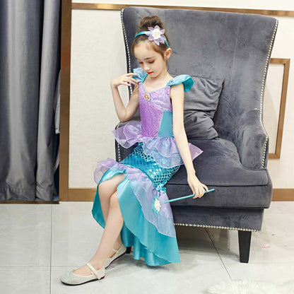 Meta Digital Store Girls Clothes Girls' dresses Halloween children's clothing