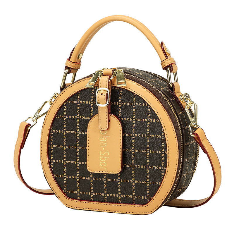 Meta Digital Store Fashion Small Round Bag Retro Handbag Commuter