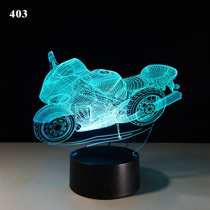 Meta Digital Store Motorcycle led desk lamp