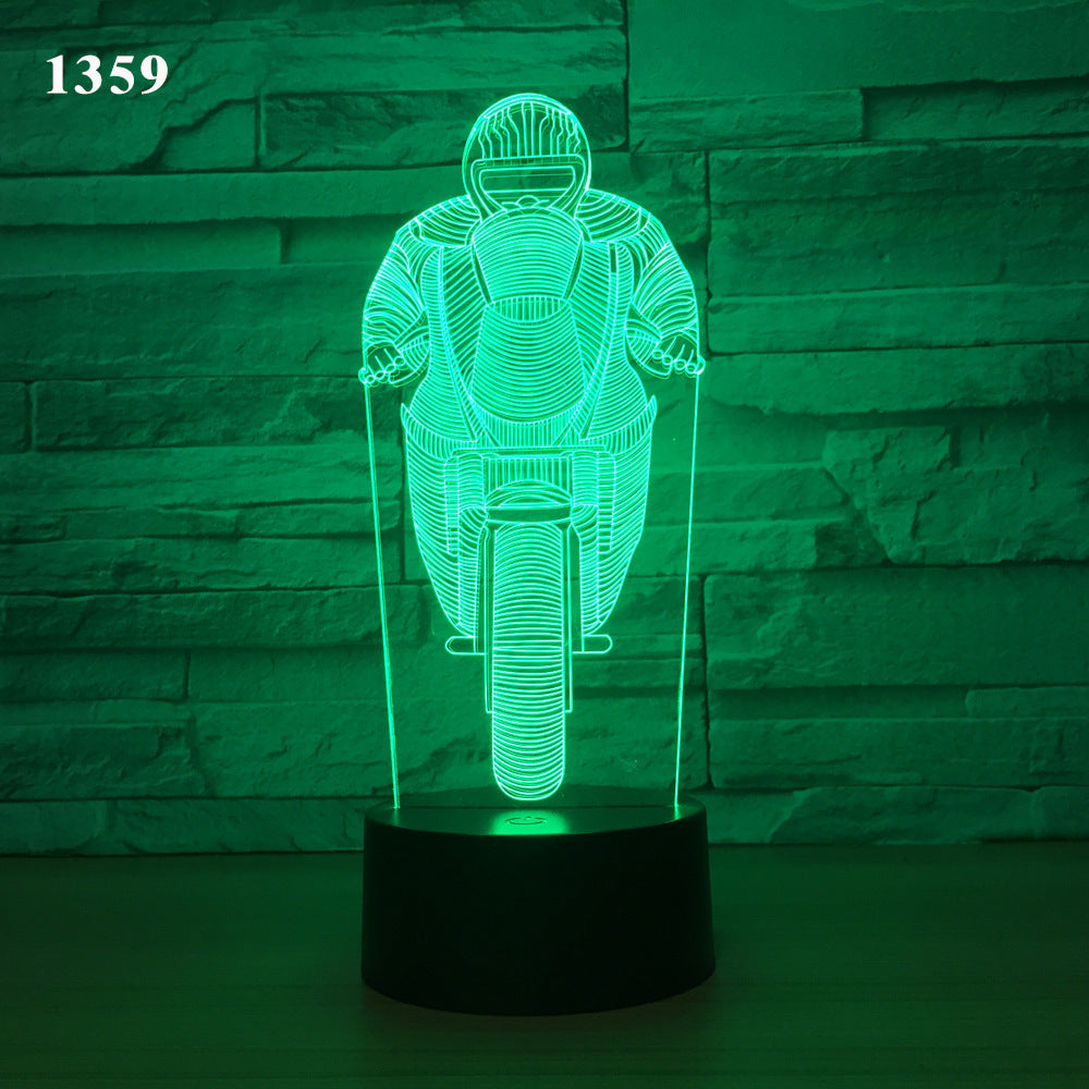 Meta Digital Store Motorcycle led desk lamp