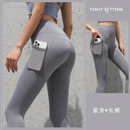 Meta  Gym Sport  Seamless Leggings With Pockets Push Up High Waist Pants Women Fitness Running Yoga Pants Gym Sport Seamless Leggings