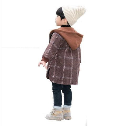 Meta Store Boys Clothing Boys woolen coat