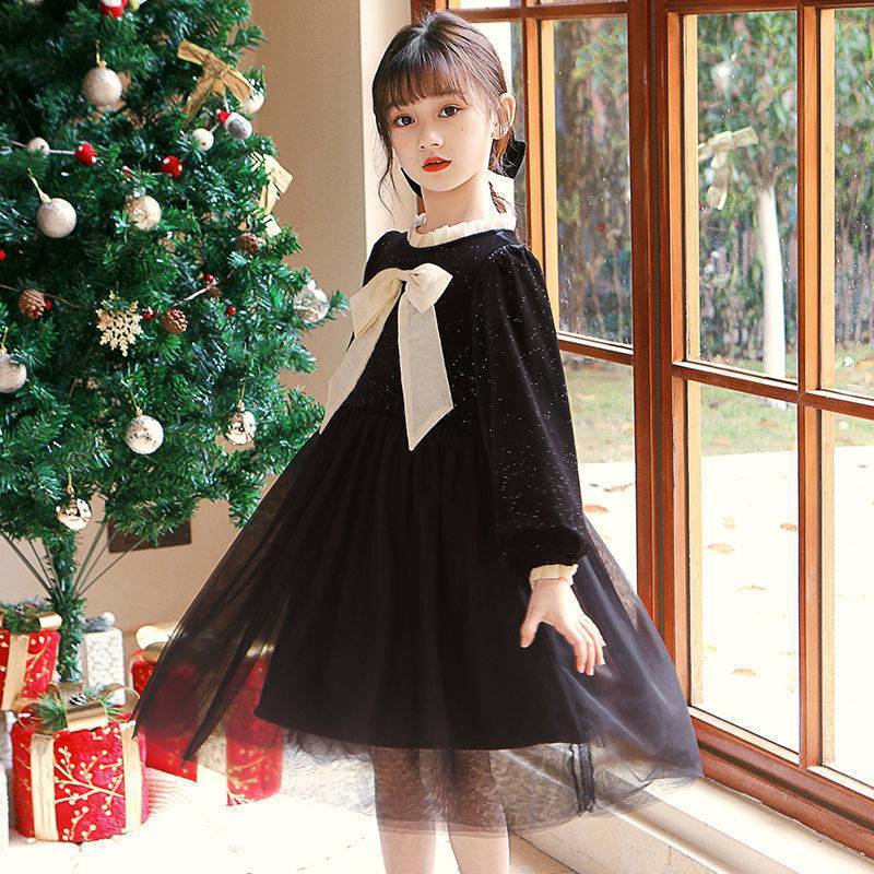 Meta Digital Store Girls Clothes Fashion Dress Princess Children New Year Clothes