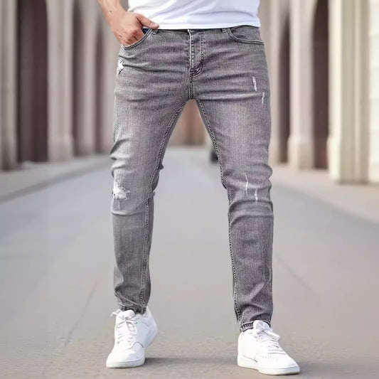 Meta Digital Store Jeans American-style Slim-fit Stretch Jeans