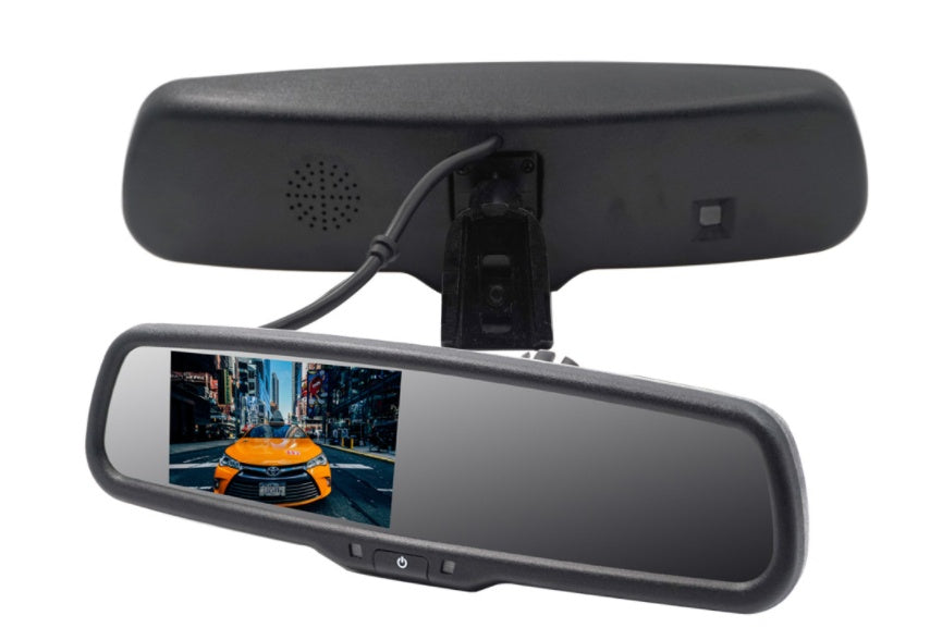 meta  digital store  4.3 inch monitor with auto-dimming rearview mirror