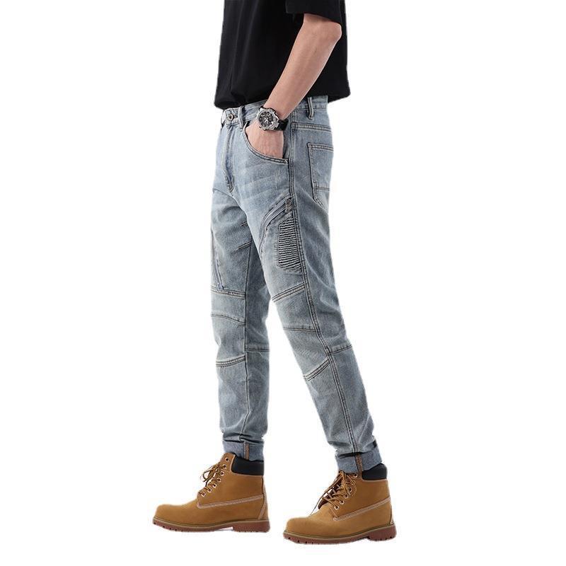 Meta Digital Store Jeans Men's Simple Comfortable Slim Jeans