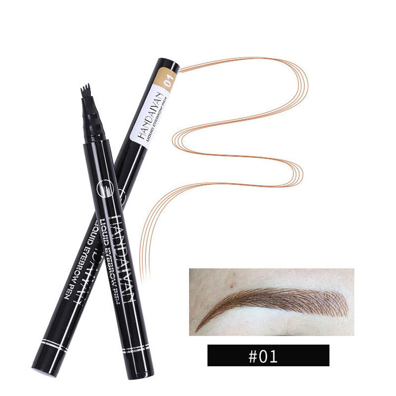 Meta  Digital Store  Four-head Eyebrow Pencil Liquid Eyebrow Pencil Tattoo Eyebrow Pencil Eyebrow Pencil 4-head Eyebrow Pencil Four-jaw Eyebrow Pencil