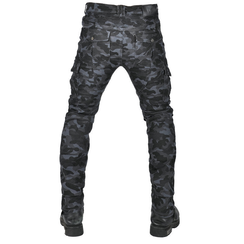 Meta Digital Store Jeans Outdoor Motorcycle Stretch Camouflage Motorcycle Jeans