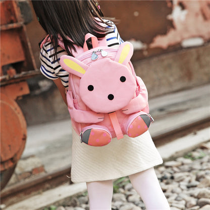 Children pack cartoon cute baby backpack 1-2-3-4 year old baby kindergarten schoolbag boy and girl shoulder bag