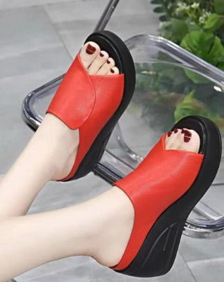 Woman  Digi Store  Summer Height Increasing Women's Sandals Korean Fashion