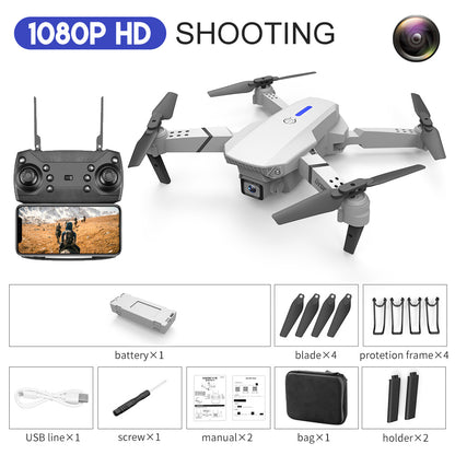 Meta  Digital Store   E88 Drone Aerial Photography HD 4K Dual Camera Remote Control Airplane Toy