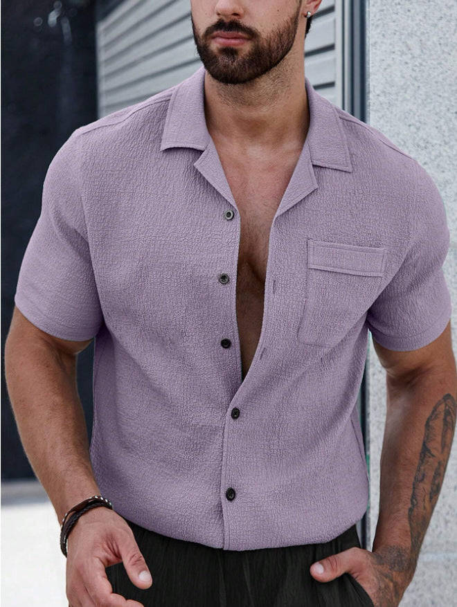 Meta Digital Store Men's Short-sleeved Shirt Casual Sports