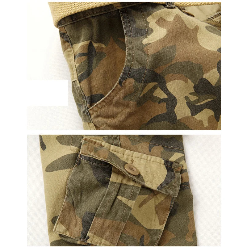 2023 Hot sale free shipping men cargo pants camouflage  trousers military pants for man 7 colors