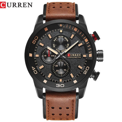 CURREN top brand design new fashion casual cool sport man clock military army business wrist quartz male luxury gift watch