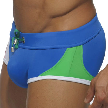 Sexy Mans Swemdrag Trunks Swembroek Seobean Brand Man Strand Badbroek Raad Kwaliteit Nylon Badpak Bokser Onderklere