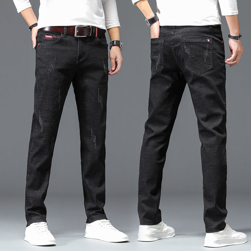 Meta Digital Store Jeans Trendy Stretch Casual Pants Men