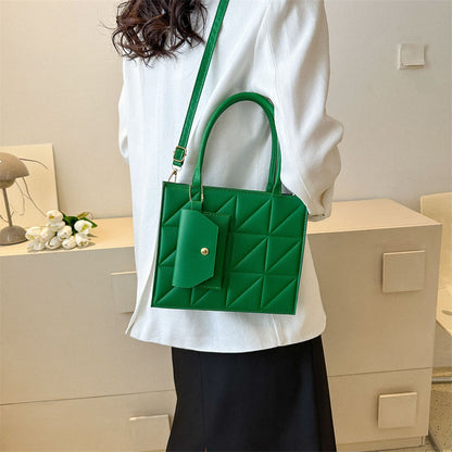 Meta Digital Store  Simple Elegant Portable Shoulder Small Square Bag