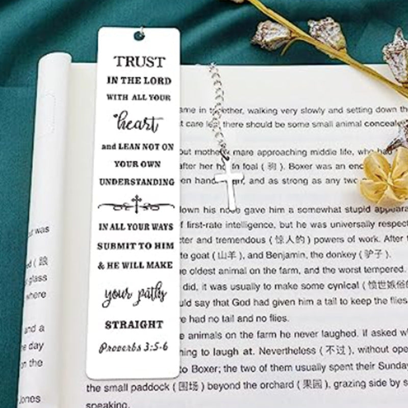 Meta Digital Store Bible Family Bible Verse Alloy Bookmark