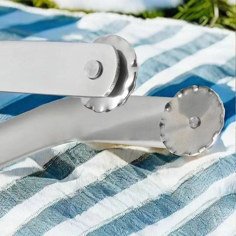 Stainless Steel Barbecue Clamp Barbecue Clip Multi-functional Lengthened Anti-scald Kitchen Gadgets