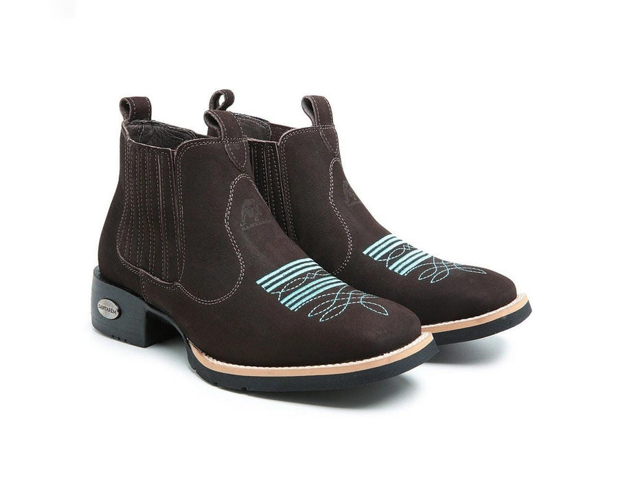 Man Skoenwinkel Nuwe Europese En Amerikaanse Retro Manskoene Winter Suede Plathak Ronde Toe Martin Boots