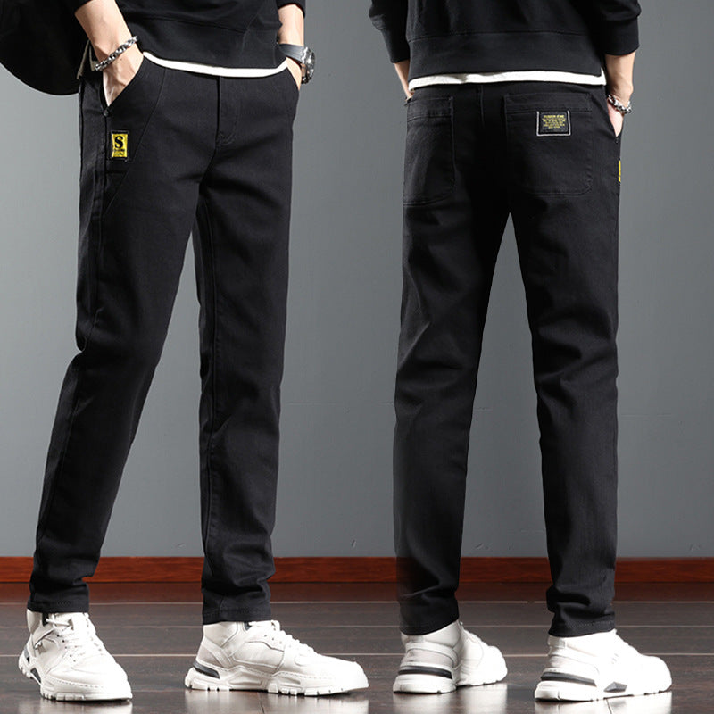 Meta Digital Store Jeans Trendy Stretch Casual Pants Men